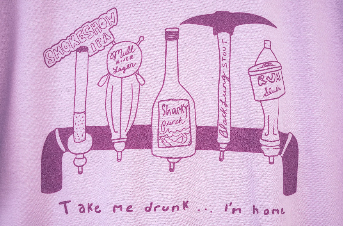 Purple Pubcrawl Tee