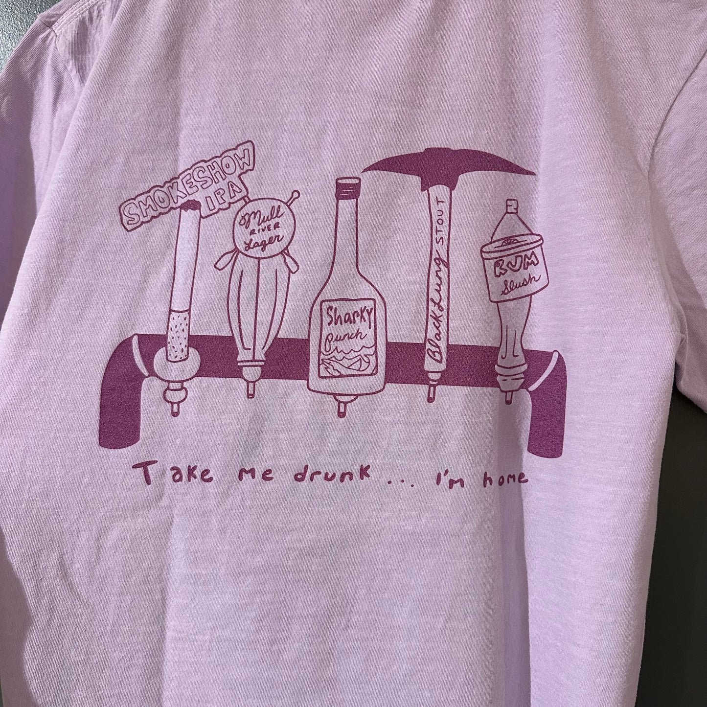 Purple Pubcrawl Tee