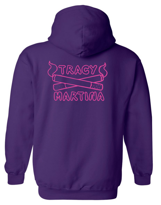 Purple hoodie